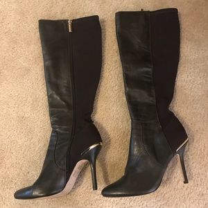 White House Black Market Stretch Knee High Boots